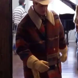 Dumb and Dumber Lloyd Cowboy Coat Front Look