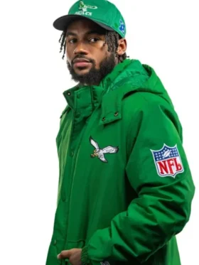 Eagles Exclusive Kelly Green Starter Jacket