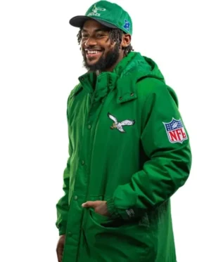 Eagles Exclusive Kelly Green Starter Jacket