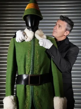 Elf Will Ferrell Coat Front Look