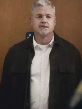 Eric Dane Euphoria Suede Leather Jacket Front Look