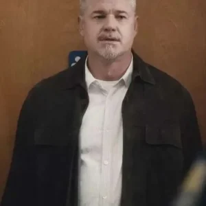 Eric Dane Euphoria Suede Leather Jacket Front Look