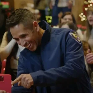 Erik Rivera The Christmas Spark Blue Jacket