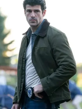 Franco Lo Presti green tracker jacket