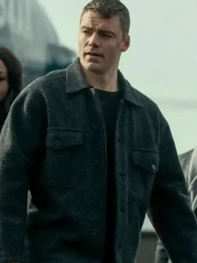 Gabriel Basso The Night Agent S03 Wool Jacket