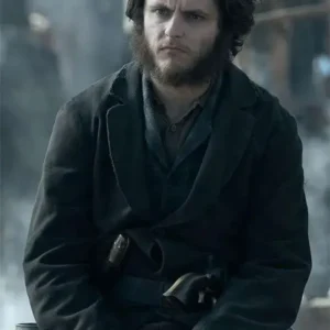 Gant American Primeval 2025 Black Wool Coat