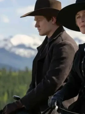 Garret Van Ness The Abandons Black Coat Front Look