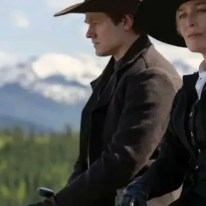 Garret Van Ness The Abandons Black Coat Front Look