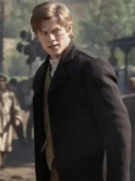 Garret Van Ness The Abandons Black Coat Front Look