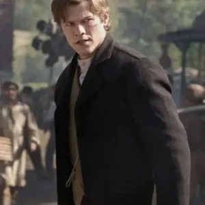 Garret Van Ness The Abandons Black Coat Front Look