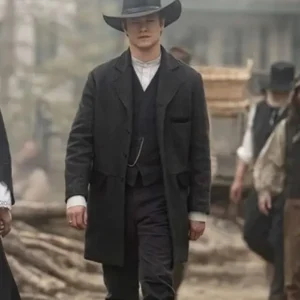 Garret Van Ness The Abandons Black Wool Coat