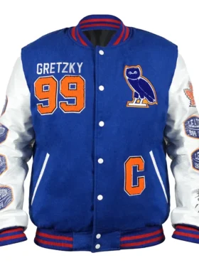 Gretzky The Great One OVO Varsity Jacket