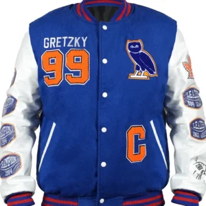 Gretzky The Great One OVO Varsity Jacket