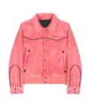 Heartland S19 Kamaia Fairburn Pink Velvet Jacket Front Look