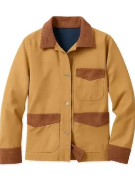 Heartland S19 Lou Fleming Brown Jacket Front Look