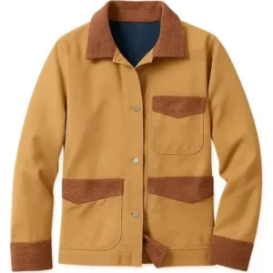 Heartland S19 Lou Fleming Brown Jacket Front Look