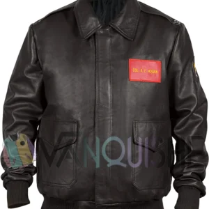 Hogan’s Heroes Bob Crane Leather Jacket front