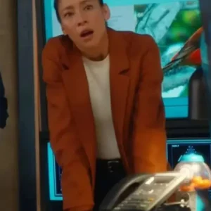 Hudson and Rex S08 Mayko Nguyen Brown Blazer