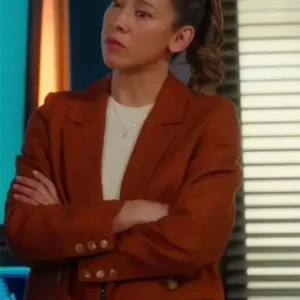 Hudson and Rex S08 Mayko Nguyen Brown Blazer