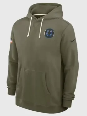 Indianapolis Colts Salute to Service Hoodie Front Look