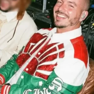 J Balvin Mexico Bomber Jacket Front Look