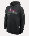 Jacksonville Jaguars 2025 Black Crucial Catch Hoodie Front Look