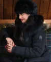 Jameela Jamil A Merry Little Ex Mas Puffer Jacket