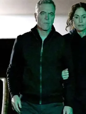 James Nesbitt Run Away Black Jacket Front Look