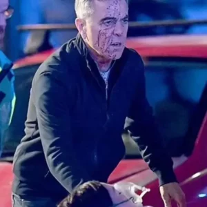 James Nesbitt Run Away Black Jacket Front Look
