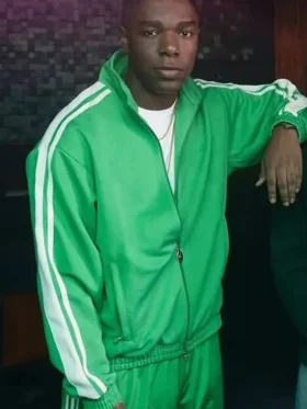 Jemarcus Kilgore All’s Fair Green Jacket Front Look