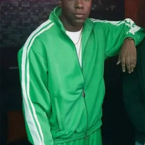 Jemarcus Kilgore All’s Fair Green Jacket Front Look