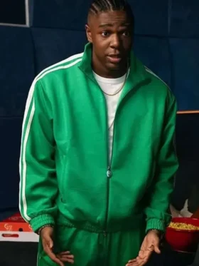 Jemarcus Kilgore All’s Fair Green Jacket Front Look