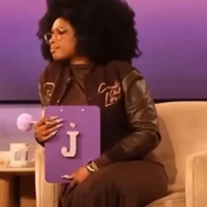 Jennifer Hudson The Jennifer Hudson Show S04 Varsity Jacket Front look