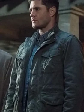 Jensen Ackles Supernatural Green Jacket