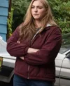 Jessica Sipos Tracker Maroon Jacket