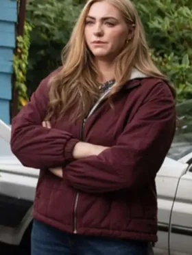 Jessica Sipos Tracker Maroon Jacket