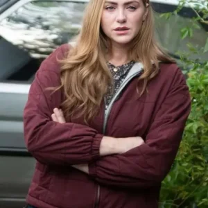 Jessica Sipos Tracker Maroon Jacket