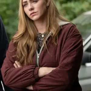 Jessica Sipos Tracker Maroon Jacket