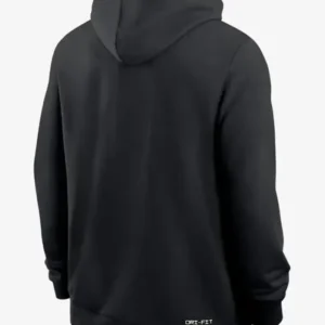 Kalen Deboer Black Alabama Hoodie Back look