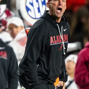 Kalen Deboer Black Alabama Hoodie