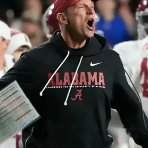 Kalen Deboer Black Alabama Hoodie