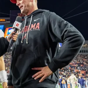 Kalen Deboer Black Alabama Hoodie