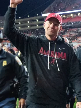 Kalen Deboer Black Alabama Hoodie