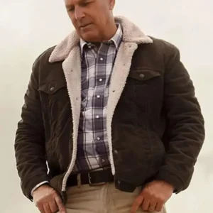 Kevin Costner Let Him Go Jacket Front Look