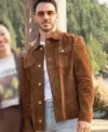 Kevin Jonas Camp Rock 3 Brown Leather Jacket