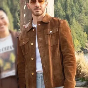 Kevin Jonas Camp Rock 3 Brown Leather Jacket