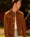 Kevin Jonas Camp Rock 3 Brown Leather Jacket