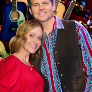 Kristoffer Polaha A Grand Ole Opry Christmas Brown Vest