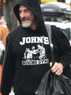 Law & Order Organized Crime Christopher Meloni Black Hoodie