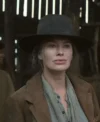 Lena Headey The Abandons Brown Coat